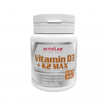 ActivLab &ndash; vitamiin D3+K2 MAX, 120 tab 1 Unit
