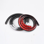 2tk auto ratta kulmude kaitseraua kaare poritiiba kaunistus ratta kaitse huule s&uuml;sinikkiust kriimustusvastane autole 2pcs black