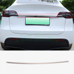 Auto Accessory Rear Tail Trunk Door Lid Car Stainless steel tail trim For Tesla Model Y - Tail Gate tail trim 2PCS / A