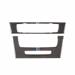 Carbon Fiber Interior Center Control CD paneeli raami kaane kleebise &auml;&auml;ris BMW 3 seeria E90 E92 E93 jaoks 2005 - 2010 2011 A