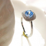 Diwenfu ehtsad 925 h&otilde;bedased topaas&otilde;rmused peened Bohemia ehted Bizuteria v&auml;&auml;riskividest h&otilde;bedased 925 ehtes&otilde;rmused, karbike Anel 5 sinine