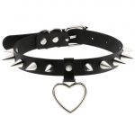 Goth Punk Spike Rivet Choker kaelarihm naistele Steampunk Pentagram kaelakee Emo kaelarihm Cosplay Chocker gooti aksessuaarid