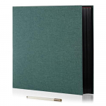 Album Isekleepuv v&auml;ljal&otilde;igete album Magnetic Album DIY v&auml;ljal&otilde;igete album 10,6 x 11 tolli 20 lehte mustad kleepuvad lehed linane kaas DIY album 1 pcs/27*28CM