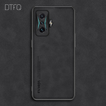 POCO F4 GT &uuml;mbrise nahamustriga tagakaas POCO F3 jaoks p&otilde;rutuskindel Coque Funda jaoks POCO M4 Pro jaoks m&otilde;eldud nahk&uuml;mbris POCO X4 Pro jaoks POCO F4 GT must