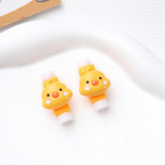 2tk laadija kaabli kerimiskaitse valge karu multifilmi s&auml;&auml;stja Data Line kaitse&uuml;mbris k&otilde;rvaklappide juhtme varruka katte juhtme korraldaja