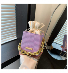 Rotangist kott naistele vitstest kootud kandiline Crossbody Vintage Chic Casual Beach Boho kandekott reguleeritava sisekotiga valge