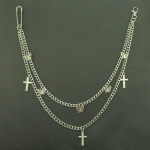 Euroopa ja Ameerika &Uuml;hendriigid Domineeriv kleit &uuml;les Teksad V&ouml;&ouml; kett Mehed ja naised Hip Hop Hip Hop Dance Disco P&uuml;kste kett. 60-80cm