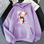 Genshin Impact Hoodies Anime Print T&auml;navar&otilde;ivad Kaedehara Kazuha Unisex Naiste Mood Oversize kapuuts dressid Unisex r&otilde;ivad 2XL