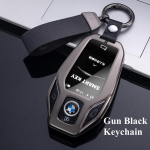 Metallist tsingist auto kaugjuhtimispuldi v&otilde;tme&uuml;mbrise kaanehoidja BMW 5 7. seeria G11 G12 G30 G31 G32 i2 i8 X3 X5 X7 X4 LED-ekraani v&otilde;tmekest