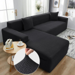 Jacquard Stretch diivani kate Spandex elastsed sektsioondiivanikatted elutoa jaoks Chaise Longue diivanikate 1/2/3/4-kohaline 1Pc 2-seat 145-185cm