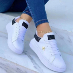 Naiste vabaajajalatsid Mood Liblikad Decor &Uuml;mmargused tossud Nahast paeltega platvorm Naiste vulkaniseeritud kingad Naiste jalatsid 36 must