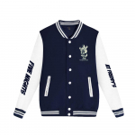 Five Nights At Freddy's Bomber jakk Naiste meeste &uuml;lisuur Harajuku mood pesapallimantel Naiste t&auml;navariided kevad-s&uuml;gis pommitaja v&auml;lir&otilde;ivad XS tumesinine v&auml;rv