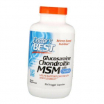 Gl&uuml;koosamiini kondroitiin MSM, gl&uuml;koosamiin kondroitiin koos OptiMSM-iga, Doctor's Best 240 korki (03327001) 360caps
