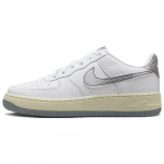 Nike Air Force 1 LV8 3 GS 50 aastat hip-hopi laste tossud valge ranna suitsuhall DX1657-100 38.5