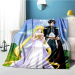 Armas Jaapani multikas pl&uuml;&uuml;sis S-Sailor Moons tekk Light Four Seasons Family Light Sheet diivanikate Reisi soe tekk 76x102cm(30x40in)