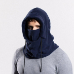 K&otilde;rge polaarfliisist Balaclava talvesuusa tuulekindel m&uuml;ts, &otilde;ues rattas&otilde;idum&uuml;ts, meeste n&auml;gu kapuuts, naiste pehme soe m&uuml;ts 55-60cm tumesinine v&auml;rv