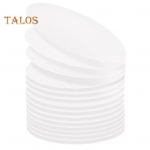 200 tk hamburgeri kotletiga paber kandiline/&uuml;mmargune eraldav kleepumisvastane esmaklassiline BBQ hamburgeri p&auml;tsipaber k&ouml;&ouml;gitarvikud 10cm Square pruun