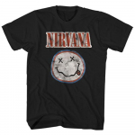 Nirvana Distressed Logo Unisex T-s&auml;rk S