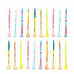 20 tk puidust golfi t-s&auml;rgid, v&auml;ga stabiilsed, kerged kaasaskantavad, mitte kergesti deformeeruvad purunematud v&auml;rvilised golfi t-s&auml;rgid L