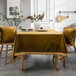 Tavalised tutid Hollandi sametlaudlina Roheline s&ouml;&ouml;gilaua kate Luksuslik pulmapidu Ristk&uuml;likukujuline ruudukujuline &uuml;mmargune kangas pehme 150x210cm-Rectangle kuld