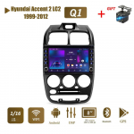 Loominguline Androidi autoraadio multimeedia videopleier Navigatsiooni-GPS mudelile Hyundai Accent 2 LC2 1999-2012 koos nupunupuga Stereo Carplay 2+32GB 1+16GB