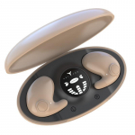 Uus Sleep juhtmeta Bluetooth-peakomplekt ei sisene k&otilde;rvadesse ja kahepoolsesse kolmem&otilde;&otilde;tmelisse kollane