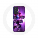 &Uuml;mbris Samsung galaxy A32 5G TinyTAN animatsiooniplakatile RM Jin Suga J-Hope Jimin V ja Jungkook Mic Drop