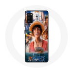 &Uuml;mbris Samsung Galaxy A41 One Piece Luffy plakatitegelaste kunsti 1. hooajale