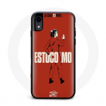 Iphone X &uuml;mbris La Casa De Papel Estocolmo logo
