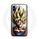 Iphone XS max &uuml;mbris Dragon Ball Z Hair Yellow