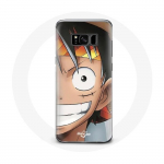 &Uuml;mbris Samsung Galaxy S8 Plus One piece Manga Luffy jaoks