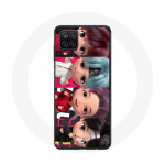 &Uuml;mbris Samsung Galaxy A12 BTS TinyTAN animatsiooniplakatile RM Jin Suga J-Hope Mic Drop