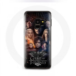 &Uuml;mbris Samsung Galaxy S9 Plus Game of Thrones 8. hooaja Troonide m&auml;ngu meeskonna plakat L