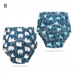 2 tk/komplekt Puuvillane Pestav Treening 6 kihti Marli M&auml;hkmep&uuml;ksid Beebitooted C