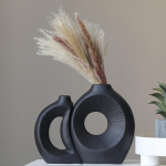 Keraamiline lillevaas &Otilde;&otilde;nes Esteetiline P&otilde;hjamaade Modern Plant Pot Minimalist for valge