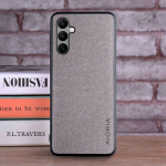 &Uuml;mbris Samsung Galaxy A14 A15 A24 A25 A34 A35 A54 5G 4G coque Luksuslik tekstiil Nahast telefoni&uuml;mbris samsung a54 &uuml;mbrisele for Galaxy A34 must