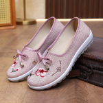 Naiste Slip On Jalutusjalatsid Hingavad vabaaja lamedad jalan&otilde;ud Madala &uuml;laosaga kerged jalan&otilde;ud &Uuml;mara ninaga lamedad jalan&otilde;ud Mugavad jalap&uuml;ksid Naiste tossud 35 beež