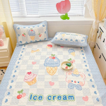 Suvine j&auml;&auml;siidist lateksmatt, kolmeosaline kliimaseade, pestav kokkupandav &uuml;hiselamu &Uuml;li&otilde;pilaskodu lateksmatt madrats 90*200cm 2pcs