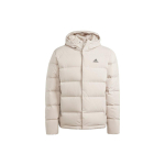 Adidas &Uuml;hev&auml;rviline Kapuutsiga Pikkade Varrukatega Sulgjopekk K&uuml;lgmise T&otilde;mblukuga Meeste Joped Kreemjasvalge HY3934 XL white