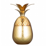 80 ml 304 roostevabast terasest ananassi kokteiliklaasi restorani hotelli isikup&auml;rastatud lauan&otilde;ud joogin&otilde;ud mini Ananas kokteilitass Bronze Pineapple  80ml