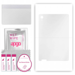 apgo Ultra Clear Protective Skin Sticker for the back compatible with Lenovo Pad, Wrap Film, Hydrogel Film, Flexible, Soft TPU with positioning layer