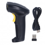 Juhtmeta v&ouml;&ouml;tkoodiskanner 2.4G USB 1D 2D pihuarvuti v&ouml;&ouml;tkoodilugeja supermarketi kohaletoimetamiseks