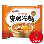 Nongshim Ansung Tang Myun 125g (3 Valikud) Original x 5PCS