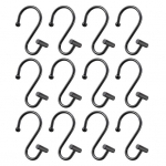 12 tk du&scaron;ikardinate konksud roostekindlad korrosioonikindlad tugevad kandev&otilde;imega S-kujulised galvaniseeritud du&scaron;ikardinate riputuskonksud 12pcs