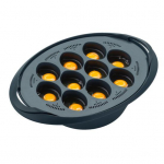 10-auguline munakeetja siset&uuml;kk TM4/TM5/TM31 &otilde;hufrit&uuml;&uuml;ri jaoks suure v&otilde;imsusega toidukvaliteediga BPA-vaba po&scaron;eeritud munatassid N&otilde;udepesumasinas pestav k&otilde;rgel temperatuuril