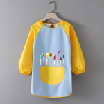 Maalimisp&otilde;lle Suurte taskutega laste p&otilde;llekomplekt, pikkade varrukatega veekindel tindiga kleit koolikunsti k&auml;sit&ouml;&ouml;ks Maalimine 53*48*82cm,S