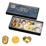 Vaha pitsat templikomplekt koos 3 tk pitseri ja vahahelmestega pudeli lusikak&uuml;&uuml;nal j&otilde;uluvana jaoks roosa