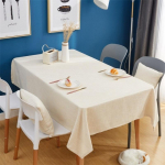 ristk&uuml;lik Puuvillane laudlina pehme p&otilde;hjamaise tee kohvi laudlina s&ouml;&ouml;gilaua kate Pulmapeo kodukaunistused 90*135cm