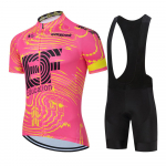 2024 Pro Meeste L&uuml;hikeste Varrukatega Jersey Komplektid Ropa Ciclismo Hombre Suvine Jalgrattariietus Triatloni Sukkp&uuml;kste &Uuml;likond Jalgratta Vorm XS