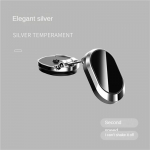 Loov mitme nurga all positsioneeriv auto kokkupandav pardaklamber Tugev magnetimemisega p&ouml;&ouml;rlev vedrustus, reguleeritava k&otilde;rgusega mobiiltelefoni kronstein must